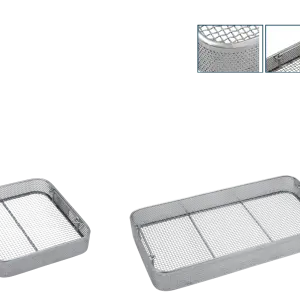 Side Perforated Baskets with Wire Base